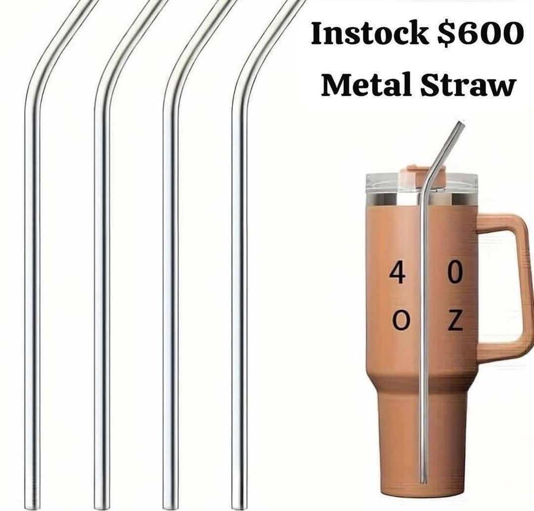 Tumblers Metal Straw