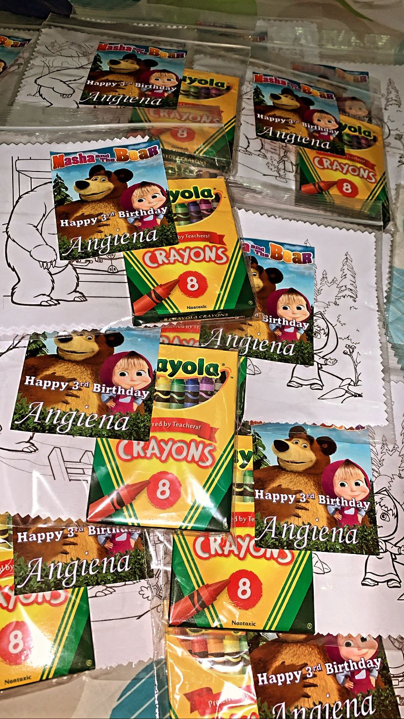 Kids Party Coloring Token