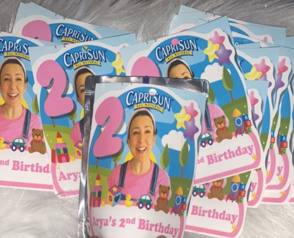 Kids Juice Lables (Personalize)