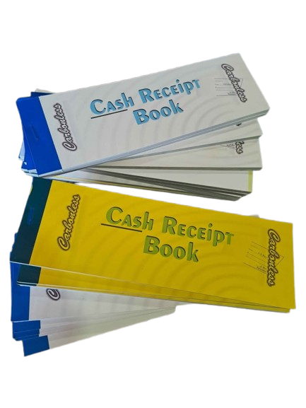 Receipt Books, Carbonless | Pre -Printed | Bulk | Wholesale